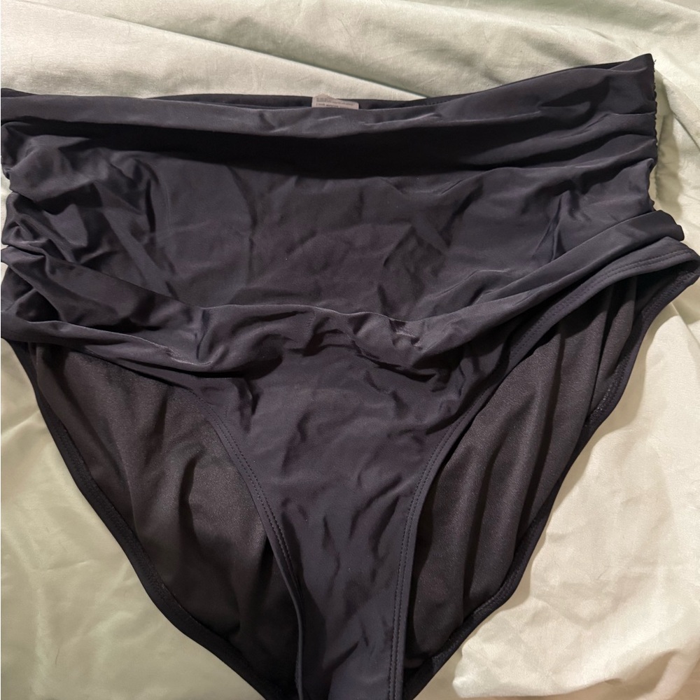 High waisted bikini bottom
